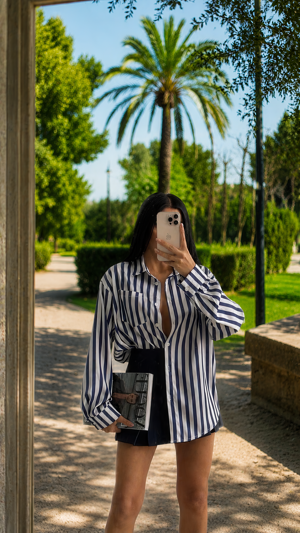 Camisa de cuadros oversize