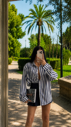 Camisa de cuadros oversize
