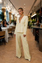 Conjunto de blazer y pantalones