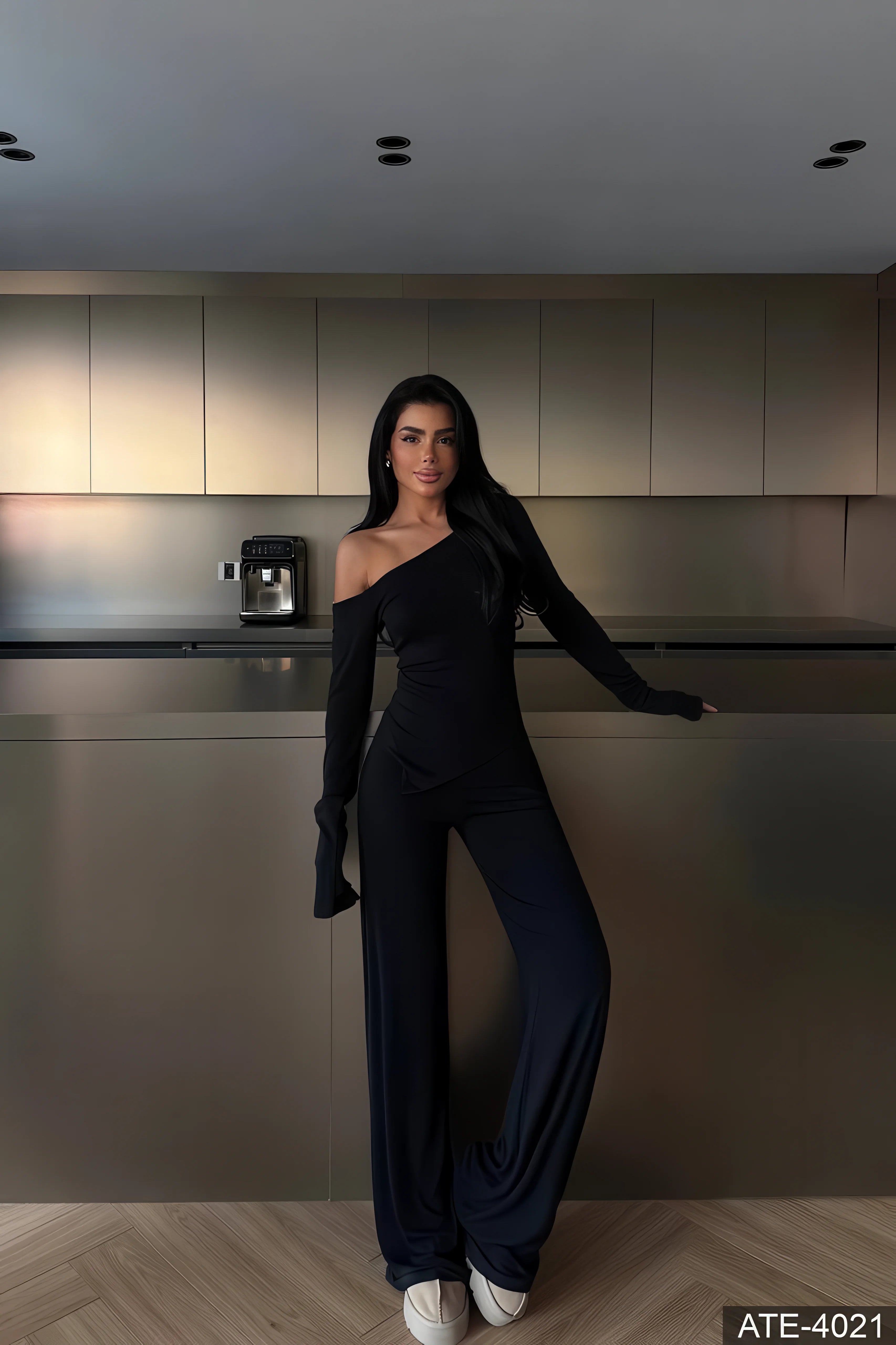 Conjunto que estiliza la figura