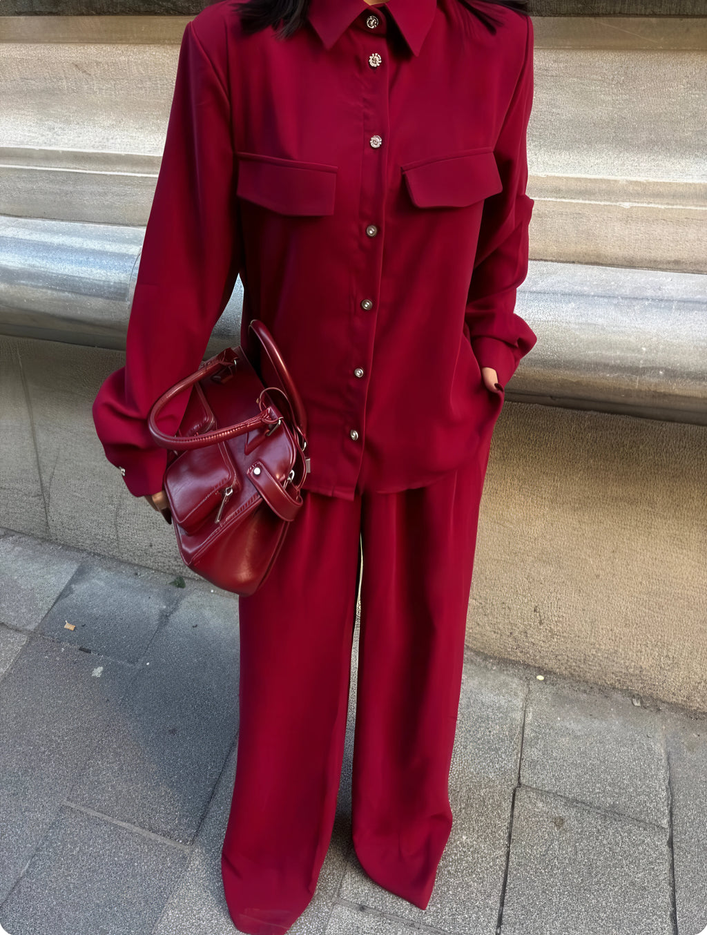 Conjunto rojo