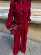 Conjunto rojo