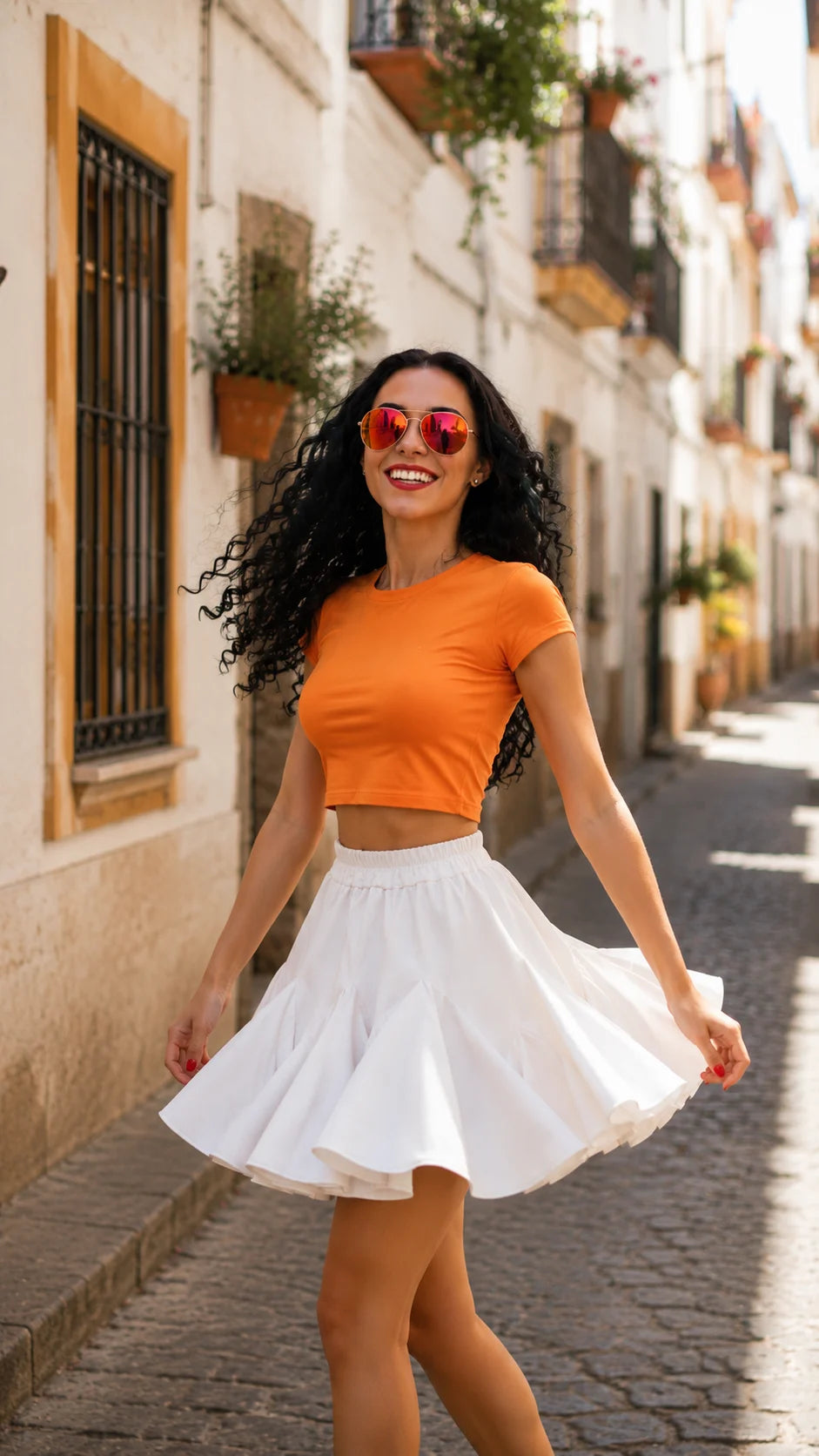 Falda elástica