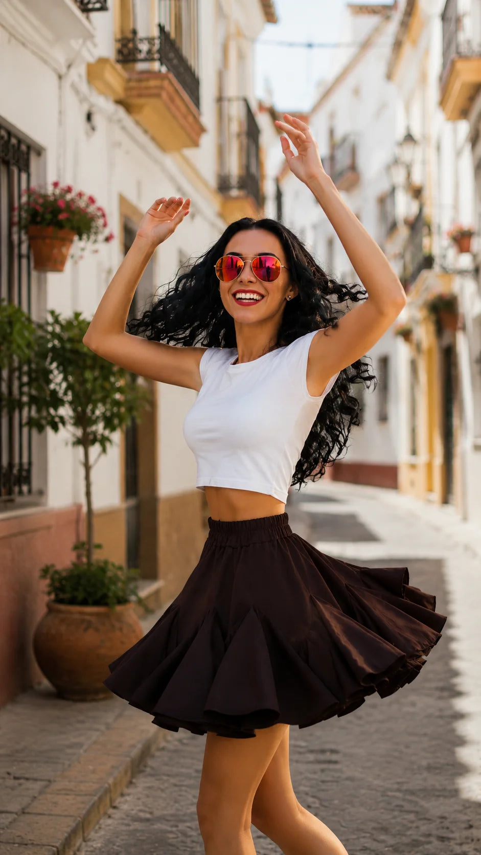 Falda elástica